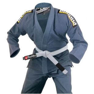 Gi Jiujitsu Buddha Infinity Gris + Cinturón Blanco