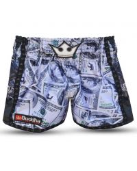 Short Buddha Muay Thai Short Dollar Blanco