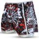 Short Buddha Muay Thai Kick Boxing Dragon Rojo