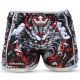 Short Buddha Muay Thai Kick Boxing Dragon Rojo