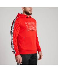 Sudadera Capucha Leone ICONIC Roja