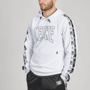 Sudadera Capucha Leone ICONIC Blanca