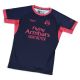 Rashguard Ground Game FC Armbar short sleeve (Navy blue)