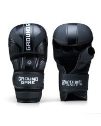 Guantillas MMA Sparring Ground Game Stripe Black 2.0