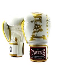 Guantes Twins BGVL8 Blanco/Oro